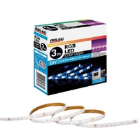 Arlec RGB LED Strip Light USB Powered DIY Installation &Colour Changing Modes 3m
