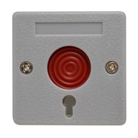 Watchguard Hardwired Panic Button Switch Key with Key for Wired Alarm Panel