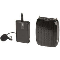Digitech 1800mAh 32GB Max Memory Portable Wireless UHF Lapel Microphone System