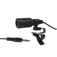 Electret Condenser Tie Clasp Microphone with Alligator Clip to Attach Tie Shirt