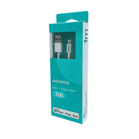 ADATA LIGHTNING CABLE WHITE - AMFIPL-1M-CWH