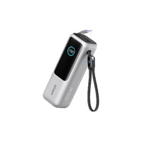 Anker 25K 165W Power Bank with Built-in Retractable Cables (Silver)