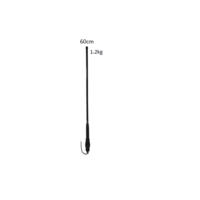 Blackhawk Omni Trucker Edge Compact LITE 60cm 5DBI Antenna 700 TO 2100 MHZ Black