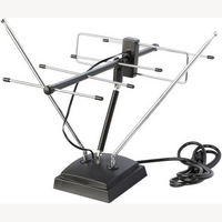 Daichi UHF VHF FM Indoor TV Antenna with 75 Ohm Plug Durable Design