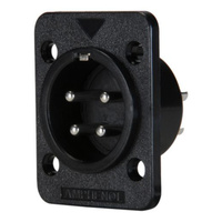 Amphenol 4 pin plastic Ap Male Panel Mount