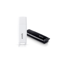 Apacer AH350 64GB USB3.0 Slim PenDrive Black and White Retractable Design