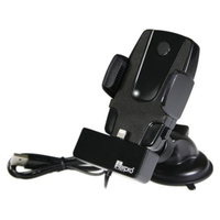 AERPRO In-Car Phone Cradle with Suction Mount for Apple Iphone with Lightning Port