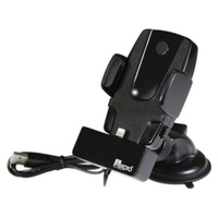 AERPRO In-Car Phone Cradle with Suction mount For Apple Iphone With Lightning Port