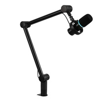 AERPRO APMIC3 Broadcast USB Microphone with Professional Foldable Boom Arm