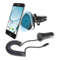 Magmate Air Vent Mount 3.4A Charger Phone Holder And Charger Kit