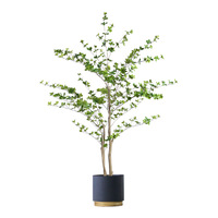 SOGA 180cm Green Artificial Indoor Watercress Tree Fake Plant Simulation Decorative