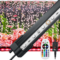 Hygger Multi-Functional Aquarium Submersible LED Light Bubbler Decoration 5 W