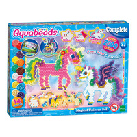Aquabeads Magical Unicorn Set 14 different colors Over 2000 Beads pack