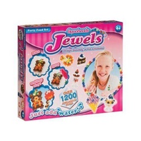 Aquabeads Jewels - Party Food Set  NEW  1200+ color beads  just add water
