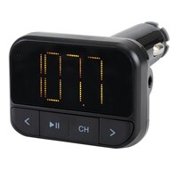 Digitech FM Transmitter with USB and Micro SD Playback Socket Auxiliary Input