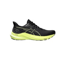 ASICS Men's GT-2000 12 Running Shoes Black-Glow Yellow  Size 10.5 US