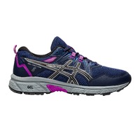 ASICS Women's Gel-Venture 8 Running Shoes (Midnight/Pure Silver, Size 9 US)