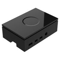 Raspberry Pi Multicomp Pro Premium 4 Model Plastic B Cases Black