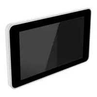 Multicromp Enclosure Pi 4 Model B Case ABS Touchscreen Portable White