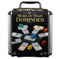 Cardinal Classic Games Mexican Train Dominoes 6 Years+ with Aluminium Carry Case