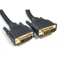 Astrotek DVI-D Cable 2m - 24+1 pins Male to Male Dual Link 30AWG OD8.6mm Gold Plated RoHS