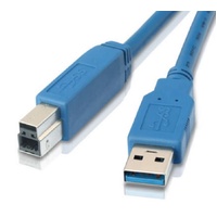 Astrotek USB 3.0 Printer Cable 3m - Type A Male to Type B Male Blue Colour LS->CBAT-USB3-AB-1M