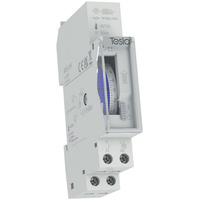Tesla ATS-1DR Analogue 24 Hour Time Switch 16A DIN Rail with Battery Backup