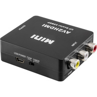 Pro.2 Mini Composite To HDMI AV2HDMI Converter 1080p Upscaler