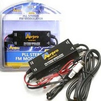 FM Modulator In-Dash Install Adaptors FM Transmitters RCA stereo input