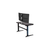 Atdec AWMS-2-BT75 Heavy Duty Dual Vertical Monitor Mount, Grommet Clamp, Black