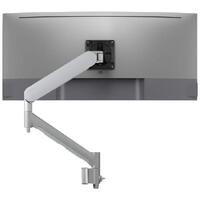 Atdec AWMS-DW6 Dynamic Wall Channel Mount / 8kg (17.6lb) Flat and Curved Screens, Silver