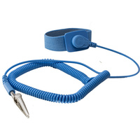 Anti Static Wrist Strap Preventing Unsafe Voltage Levels