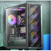 Antec AX85 ARGB ATX,mATX, 4x ARGB, 360mm Radiator Front, GPU 340mm.  Mid-Tower Gaming Case