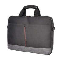 Oxhorn 10' 13.3' 14' 15.6' 16' Notebook back high-quality nylon fabric Top zip closure and padded compartment Shoulder strap nylon case Black+ Grey