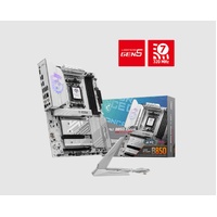 MSI B850 EDGE TI WIFI, AMD B850, 4x DDR5 256GB, 1x HDMI, 3x PCI-E x16 slot, 4x M.2, 8x 4x USB 2.0, Wi-Fi 7