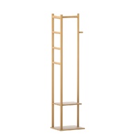 Artiss Clothes Rack Airer Coat Stand Bamboo