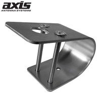 Axis BB50W UHF Antenna 50mm Wrap Around Bull Bar Mount Bracket White Steel