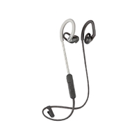 Plantronics Backbeat Fit 350 Wireless Sport Earbuds Grey Noise Isolating Eartips