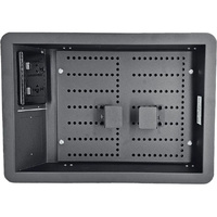 BLACK SMALL RECESSED WALL BOX
