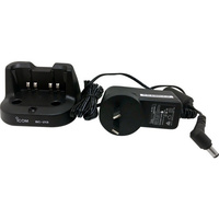 Single Drop In Charger Ic41Pro Use With Cp23L Or Bc123Sv Icom