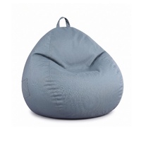 Artiss Outdoor Bean Bag Chair Cover (No Filler) Splash-Proof Beanbag Sofacover for Adults Teens Kids Stuffable Bean Bag Cover for Patio Poolside Relax
