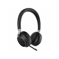 Yealink BH76 Bluetooth Stereo Headset, UC, USB-A, Microsoft Teams & UC Certified, ANC, Retractable 5 Microphone, 35 Hours Battery Life, On-ear
