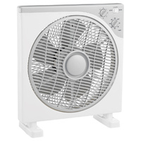 Sunair 30cm Box 3 Speed Fan Rotating Lovures and Timer New