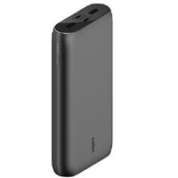 Belkin BoostCharge CCC-Certified 26k mAh Power Bank (4 Port ) + USB-C to USB-C Cable (45CM) - Black (BPB016BTBK),` 32W, 2x USB-C, 2 Years Warranty