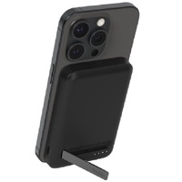 Belkin BoostCharge Pro 5k mAh Magnetic Power Bank With Qi2 + USB-C Cable (1M) - Black (BPD006btBK),15W,1xUSB-C, Overcharge Protection,2 Years Warranty