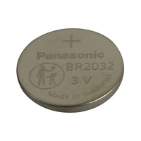 Panasonic BR2032/BN Lithium Battery Coin Cell 3V 190mAh 0.6Wh for Electronic