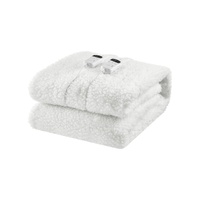Brosa Multi-Zone Sherpa Fitted Electric Blanket Double  