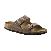 Birkenstock Arizona Oiled Leather Regular Fit Sandal (Tobacco Brown, Size 38 EU)
