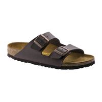 Birkenstock Unisex Arizona Birko-Flor Regular Fit Sandal (Dark Brown, Size 39 EU)