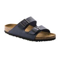 Birkenstock Unisex Arizona Birko-Flor Regular Fit Sandal (Navy, Size 40 EU)